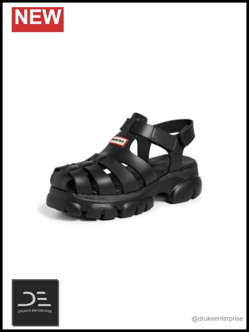 Hunter Belah Women's Lightweight EVA Fisherman Sandals Adjustable Ankle Strap